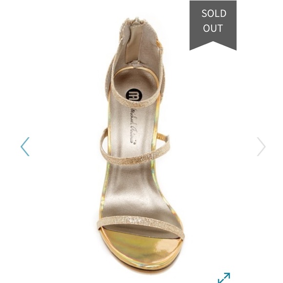 Michael Antonio Edan Glitter Dress Sandal - Picture 4 of 8